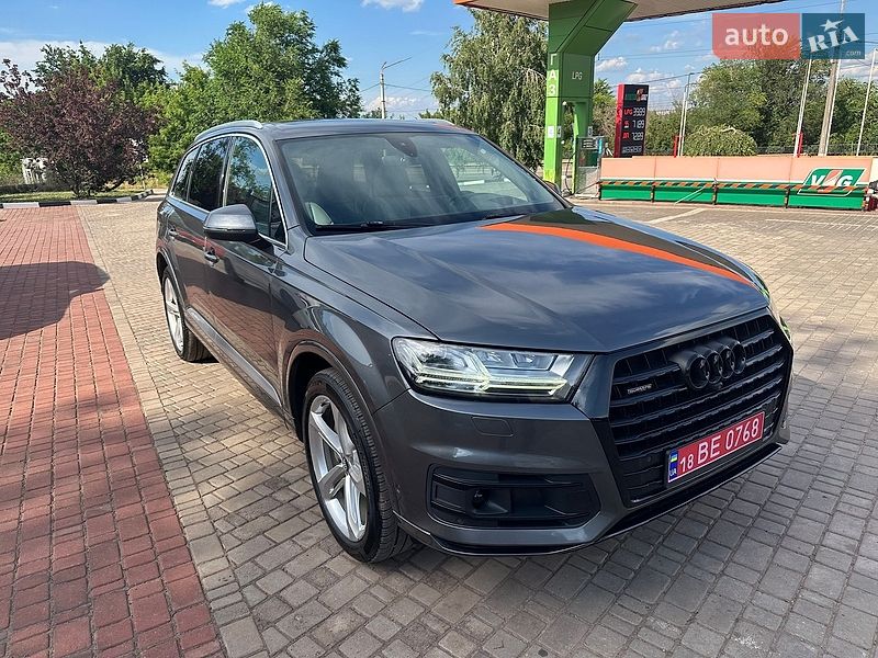 2019 Audi Q7, VIN WA1VAAF72KD016557:plate — фото 1 (autoria)