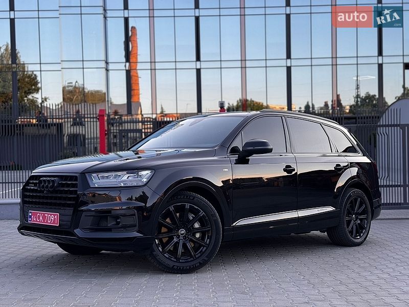 2018 Audi Q7, VIN WA1VAAF71JD002308:plate — фото 1 (autoria)