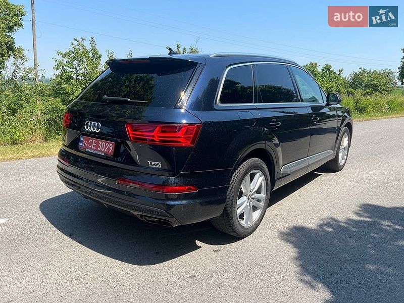 Внедорожник / Кроссовер Audi Q7 2017 в Львове