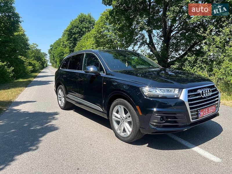 Внедорожник / Кроссовер Audi Q7 2017 в Львове