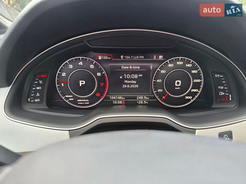 Внедорожник / Кроссовер Audi Q7 2017 в Львове