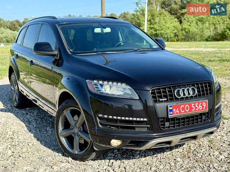 Audi Q7, photos from the listing