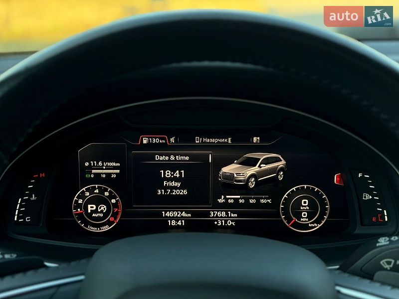 Позашляховик / Кросовер Audi Q7 2017 в Києві