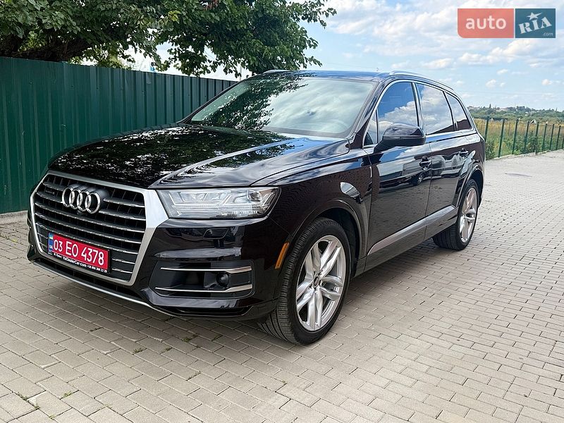 Внедорожник / Кроссовер Audi Q7 2018 в Луцке