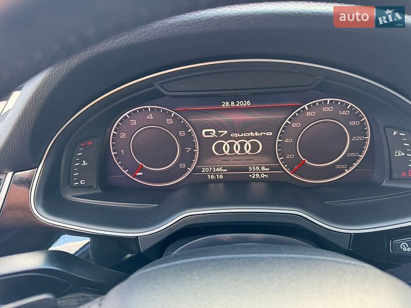 Внедорожник / Кроссовер Audi Q7 2016 в Киеве