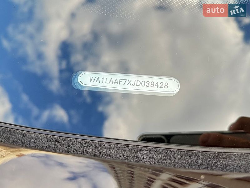 Внедорожник / Кроссовер Audi Q7 2018 в Киеве
