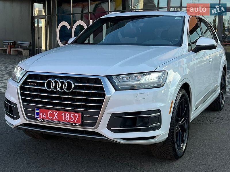 Audi Q7, photos from the listing