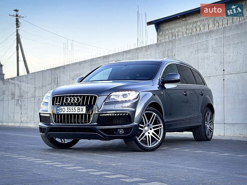 Позашляховик / Кросовер Audi Q7 2013 в Тернополі