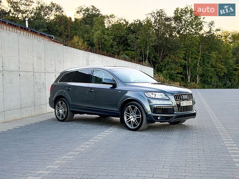 Позашляховик / Кросовер Audi Q7 2013 в Тернополі