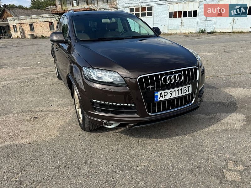 Внедорожник / Кроссовер Audi Q7 2012 в Запорожье
