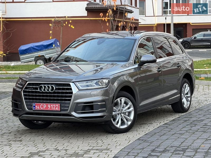 Позашляховик / Кросовер Audi Q7 2016 в Івано-Франківську