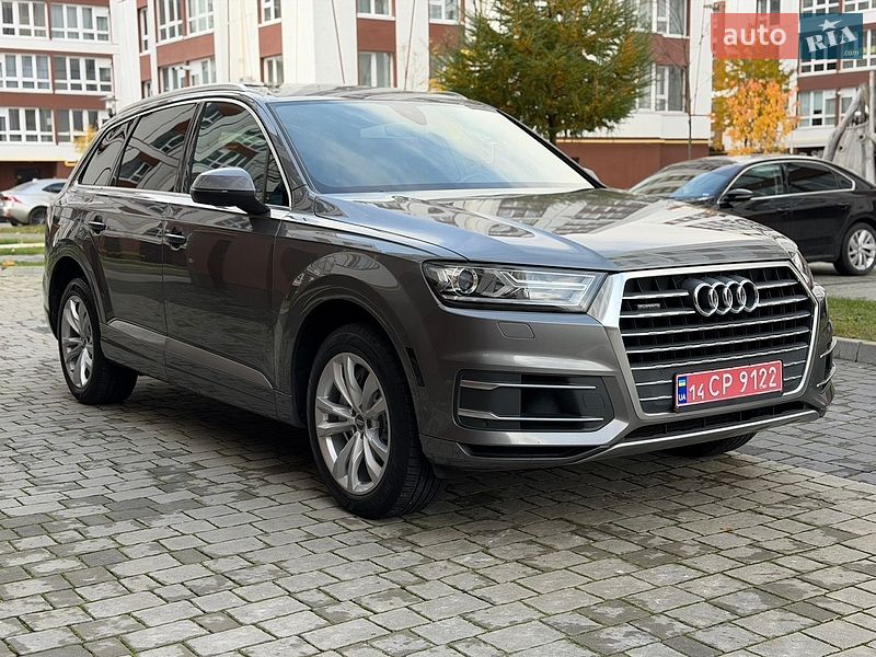 Позашляховик / Кросовер Audi Q7 2016 в Івано-Франківську