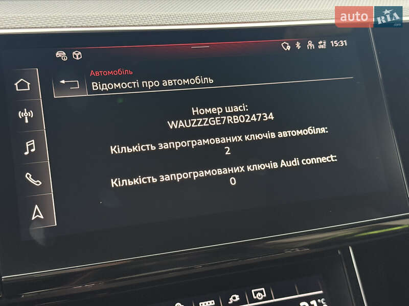 Внедорожник / Кроссовер Audi Q8 Sportback e-tron 2023 в Луцке