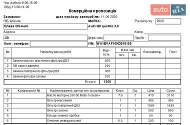 Внедорожник / Кроссовер Audi Q8 2019 в 