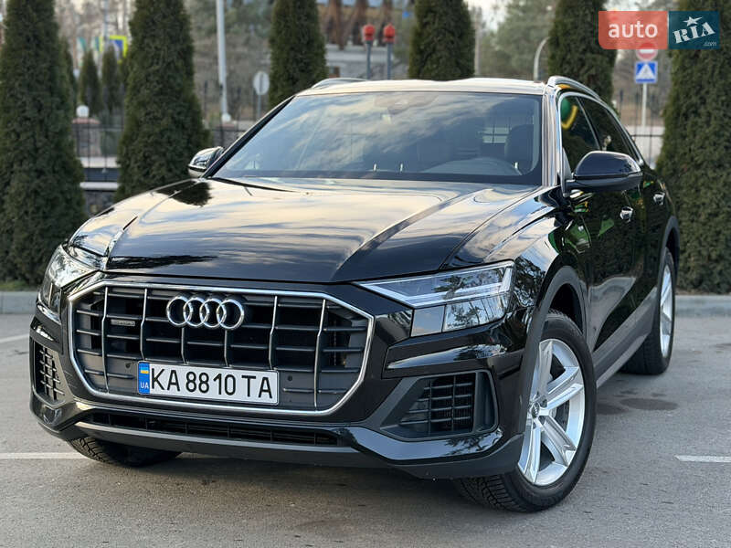 2019 Audi Q8, VIN WAUZZZF1XKD045926:plate — фото 1 (autoria)