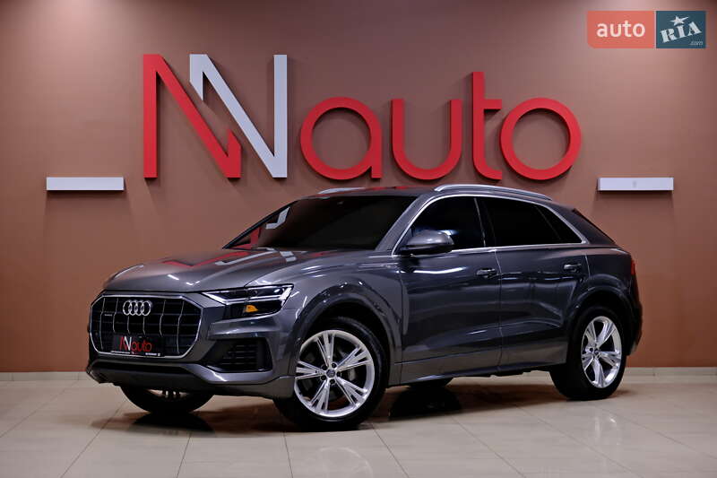2019 Audi Q8, VIN WA1AVAF1XKD039017:plate — фото 1 (autoria)