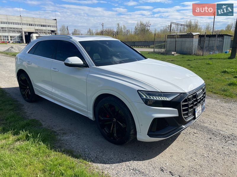 2019 Audi Q8, VIN WA1BVAF19KD040664:plate — фото 1 (autoria)
