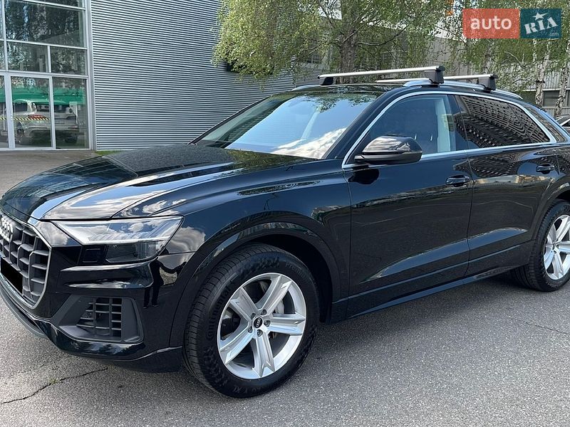 2020 Audi Q8, VIN WAUZZZF13MD006095:plate — фото 1 (autoria)