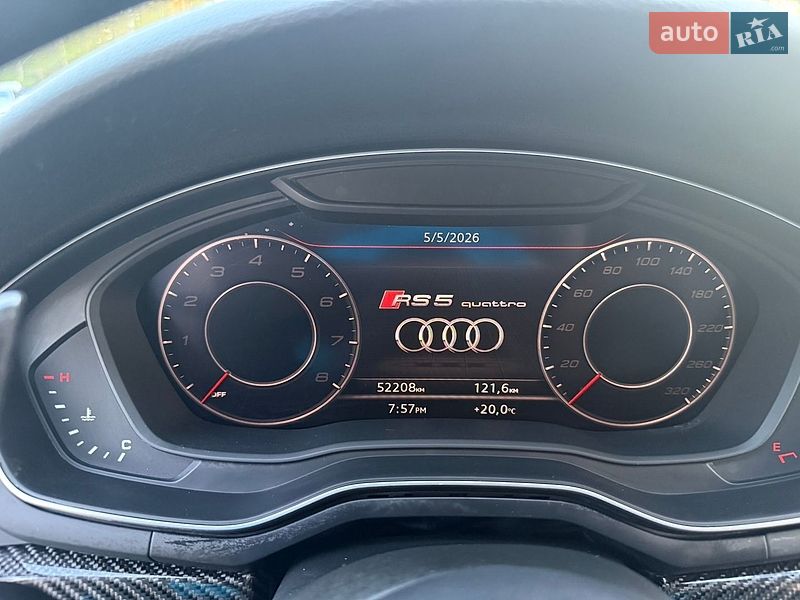 Купе Audi RS5 2018 в Києві фото 11 Купе Audi RS5 2018 в Києві