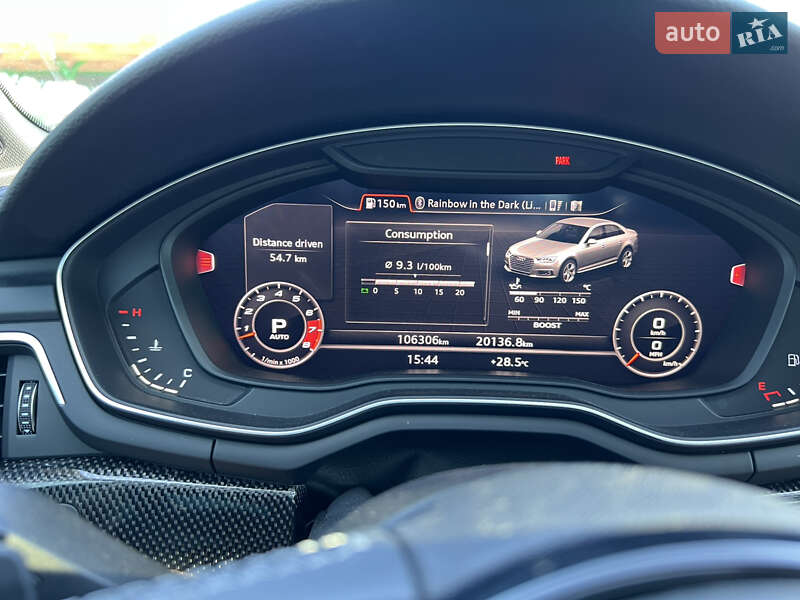 Седан Audi S4 2018 в Житомирі