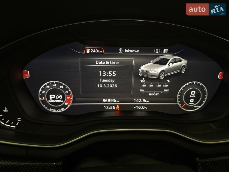 Седан Audi S4 2018 в Днепре