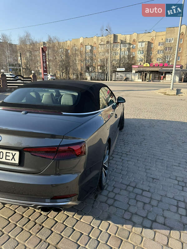 Кабриолет Audi S5 2017 в Тернополе