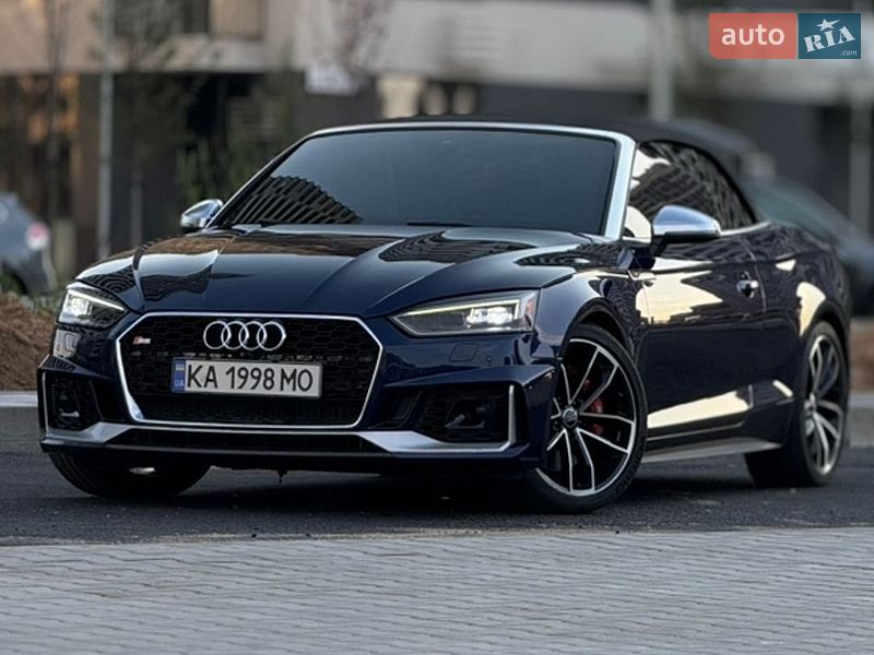 Кабриолет Audi S5 2017 в Киеве