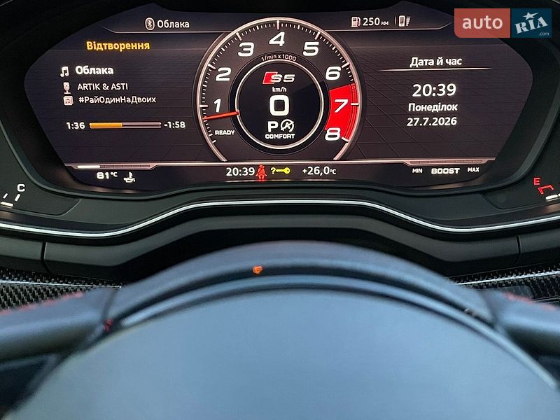 Купе Audi S5 2018 в Києві