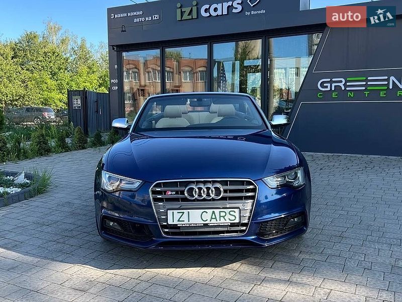 Кабриолет Audi S5 2013 в Львове