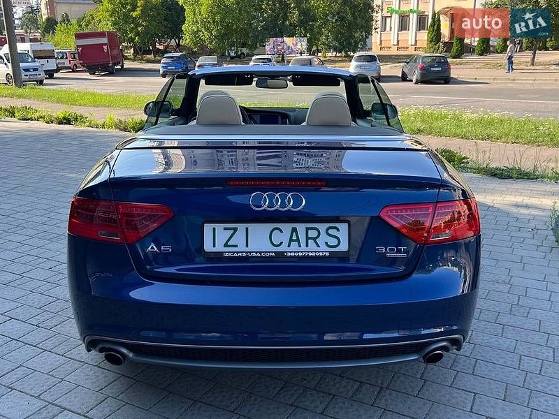 Кабриолет Audi S5 2013 в Львове