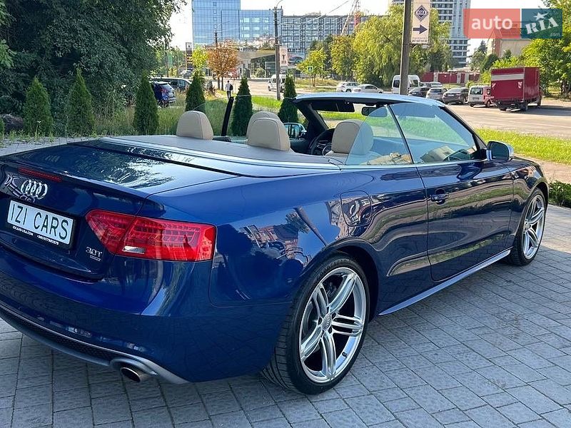 Кабриолет Audi S5 2013 в Львове