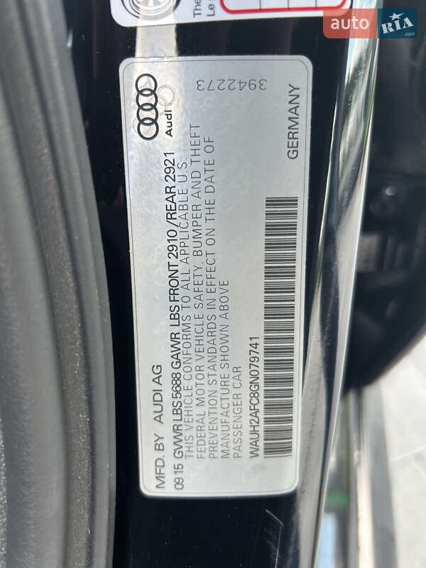 Седан Audi S6 2015 в Киеве фото 10 Седан Audi S6 2015 в Киеве