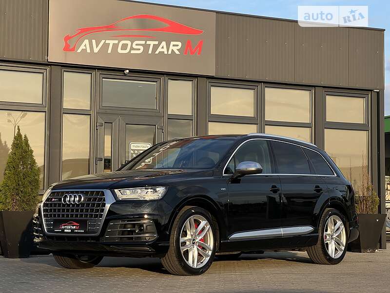 2017 Audi SQ7, VIN WAUZZZ4M1HD031600:plate — фото 1 (autoria)
