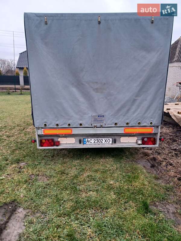 Тентованный борт (штора) - полуприцеп Автобан 4130 2015 в Нововолынске