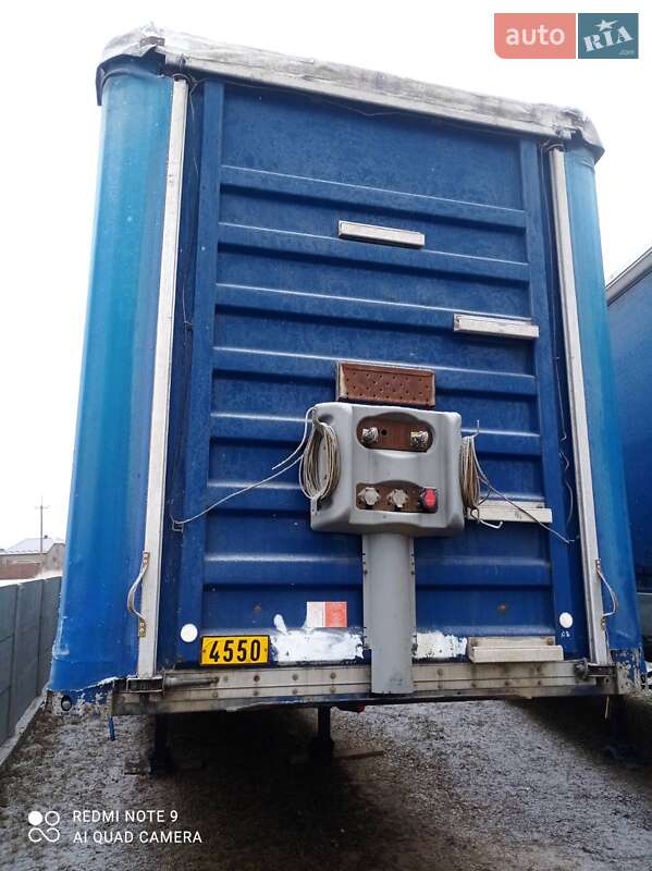 Тентованный борт (штора) - полуприцеп Benalu Fruehauh 2003 в Рокитном фото 3 Тентованный борт (штора) - полуприцеп Benalu Fruehauh 2003 в Рокитном