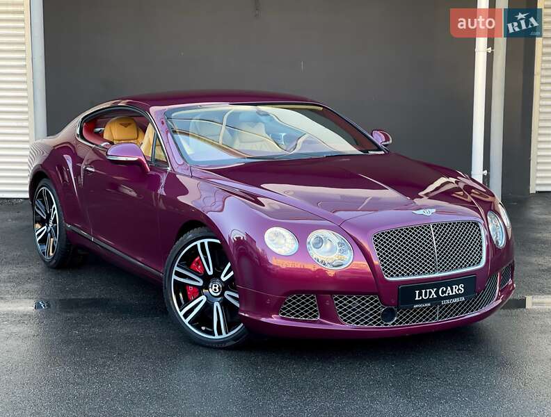 Купе Bentley Continental GT 2012 в Киеве