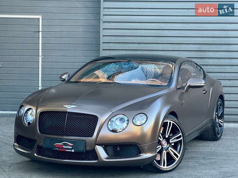 Купе Bentley Continental GT 2014 в Киеве