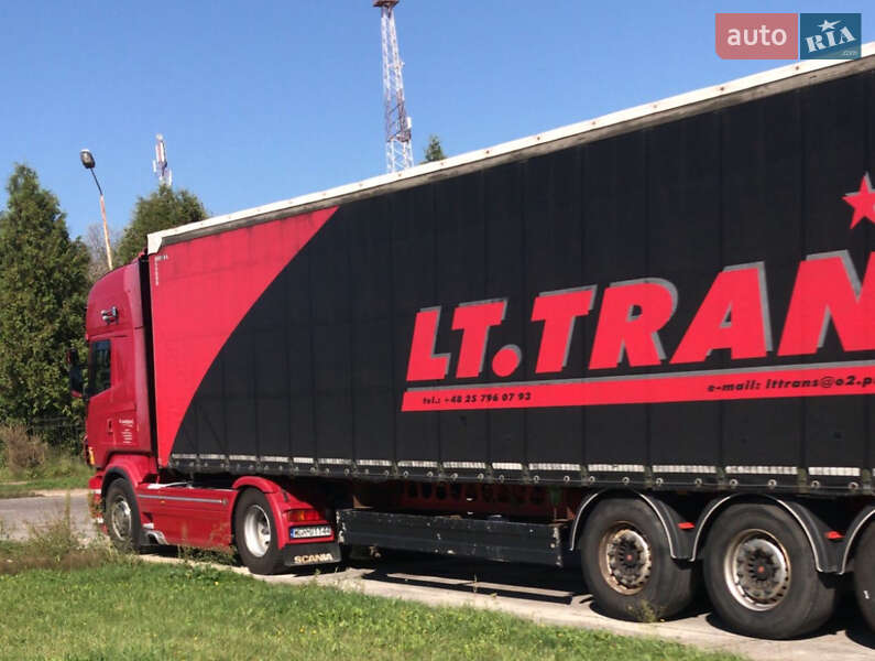 Тентованный борт (штора) - полуприцеп Berger SAPL 2012 в Львове