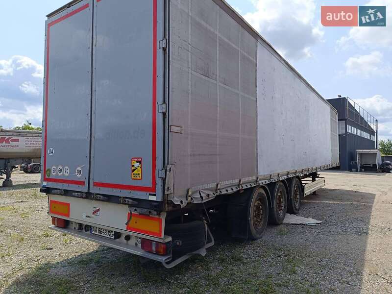 Тентованный борт (штора) - полуприцеп Berger SAPL 2013 в Киеве