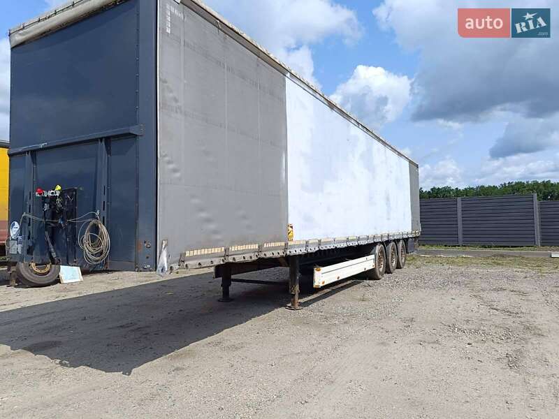 Тентованный борт (штора) - полуприцеп Berger SAPL 2013 в Киеве