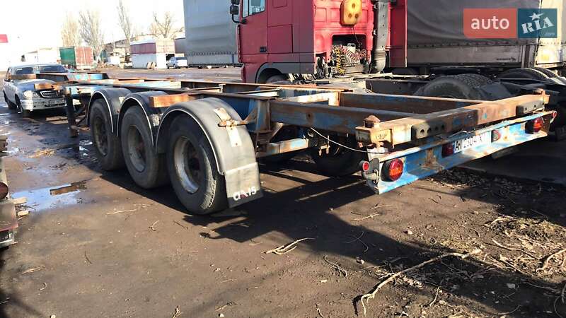 Контейнеровоз полуприцеп Blumhardt SAL 1993 в Одессе фото 5 Контейнеровоз полуприцеп Blumhardt SAL 1993 в Одессе