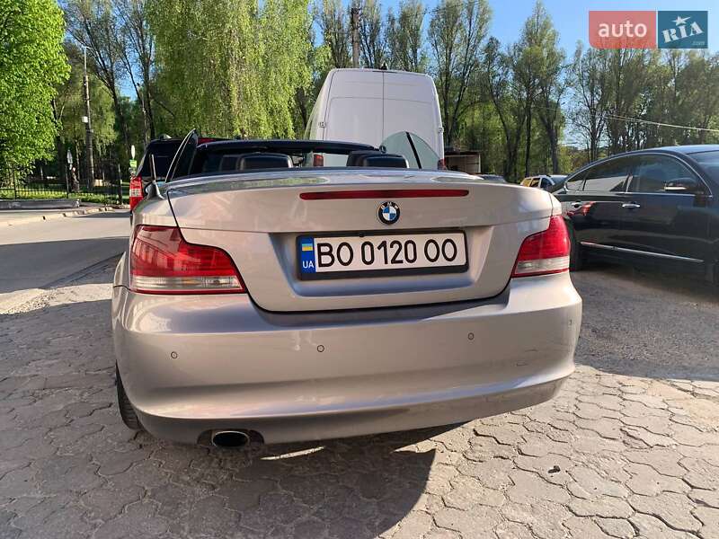 Кабриолет BMW 1 Series 2008 в Тернополе