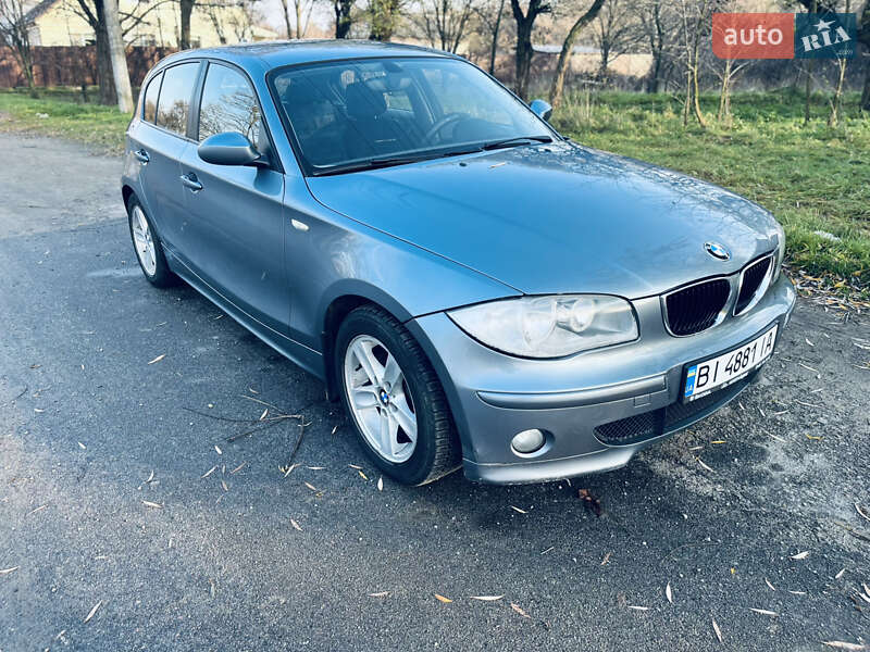 Хэтчбек BMW 1 Series 2005 в Кременчуге