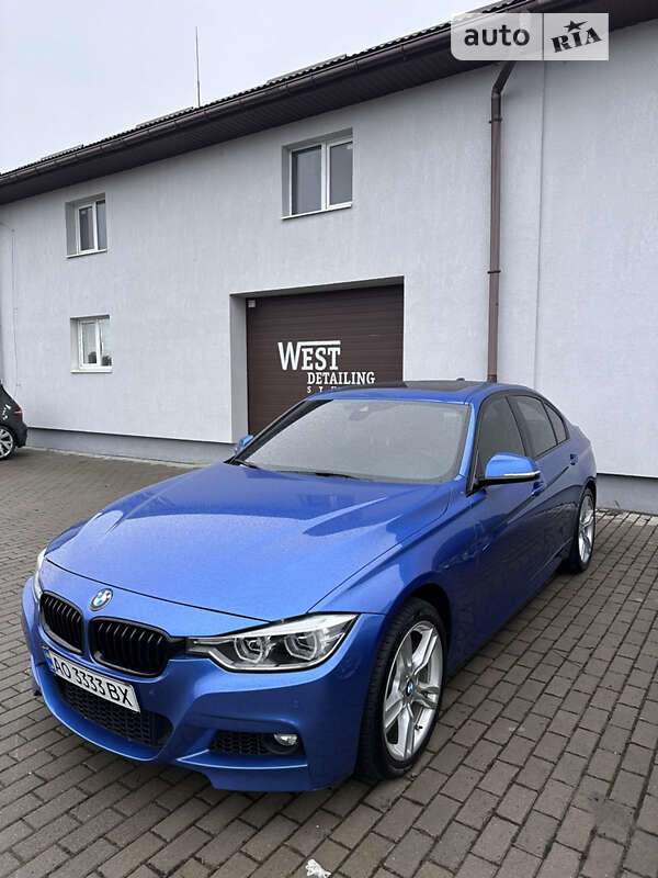 Седан BMW 3 Series 2016 в Ужгороді