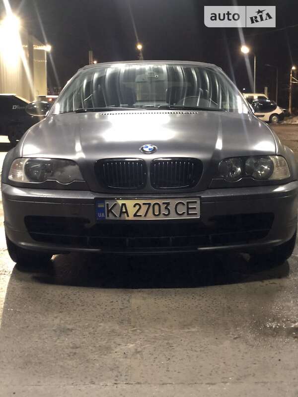 Кабриолет BMW 3 Series 2002 в Кременчуге