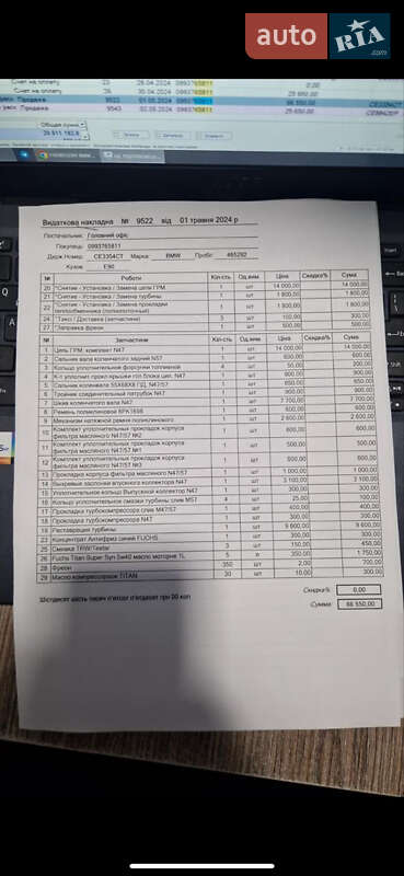 Седан BMW 3 Series 2010 в Черновцах