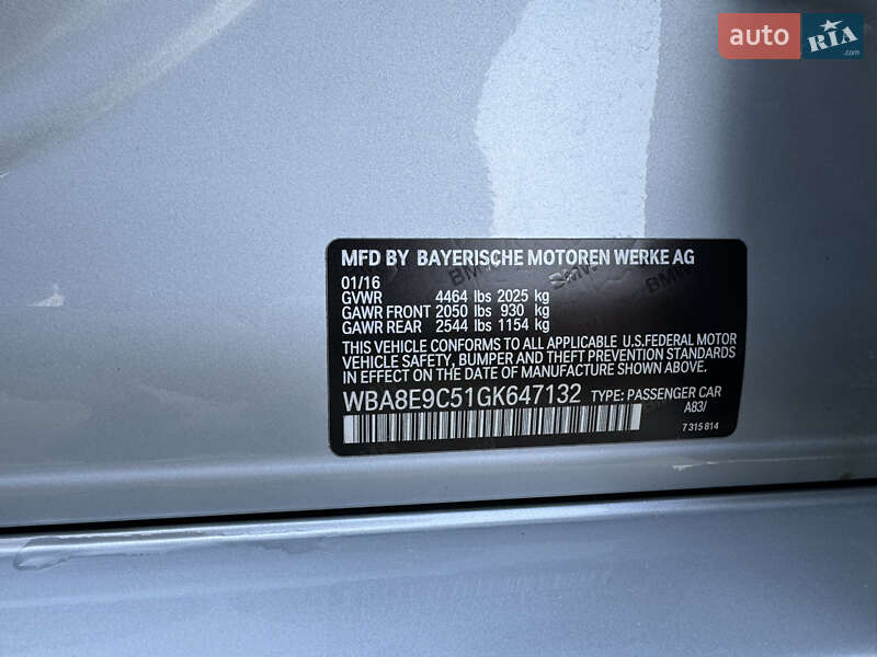 Седан BMW 3 Series 2016 в Лужанах фото 31 Седан BMW 3 Series 2016 в Лужанах