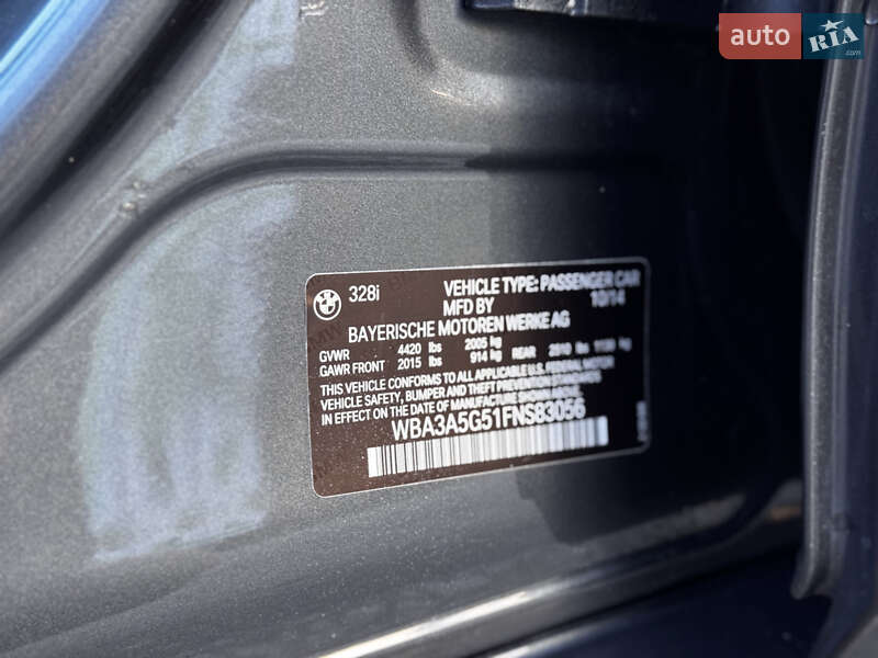 Седан BMW 3 Series 2014 в Виннице фото 115 Седан BMW 3 Series 2014 в Виннице