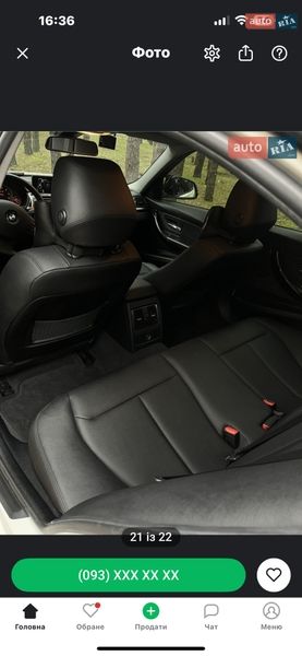 Седан BMW 3 Series 2016 в Николаеве фото 12 Седан BMW 3 Series 2016 в Николаеве