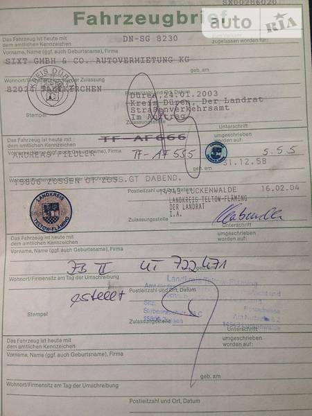 Седан BMW 5 Series 2003 в Ровно